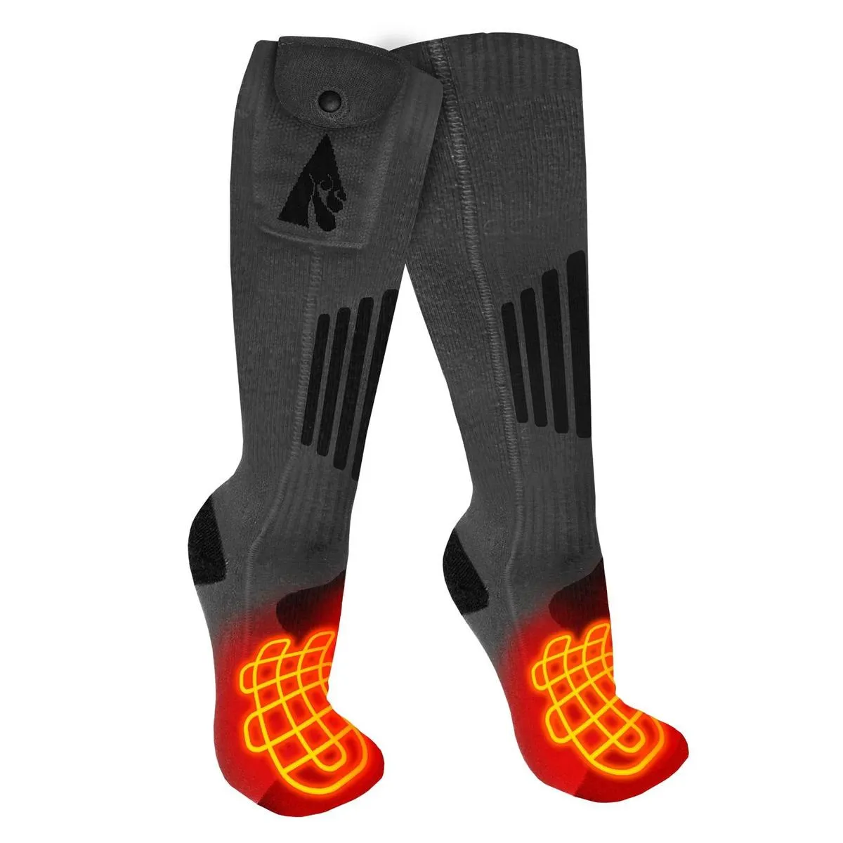 ActionHeat 3.7V Wool Rechargeable Heated Socks 2.0 - Replacement Socks Only