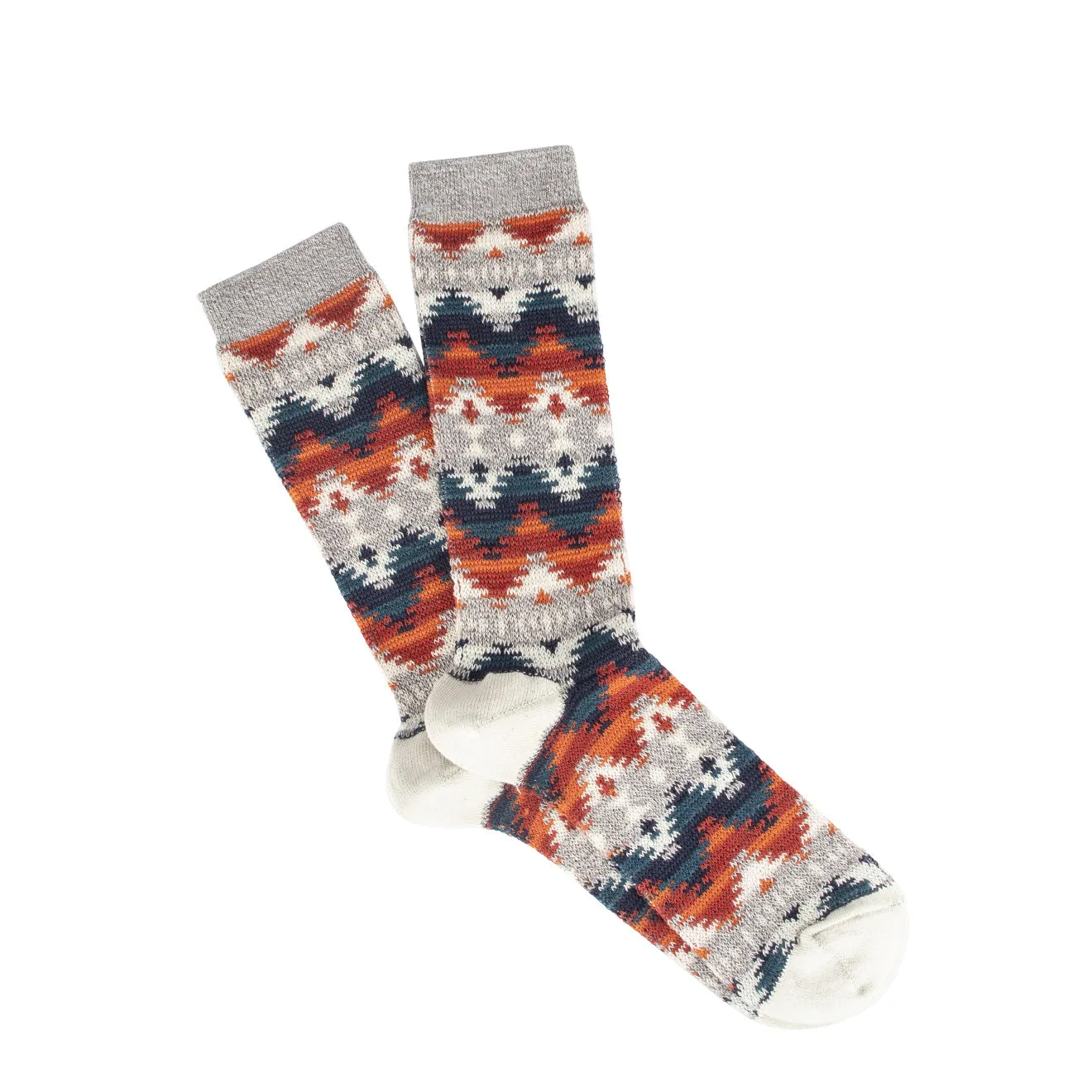 Anonymous Ism Wigwam JQ Crew Socks L. Grey Melange - ONE SIZE