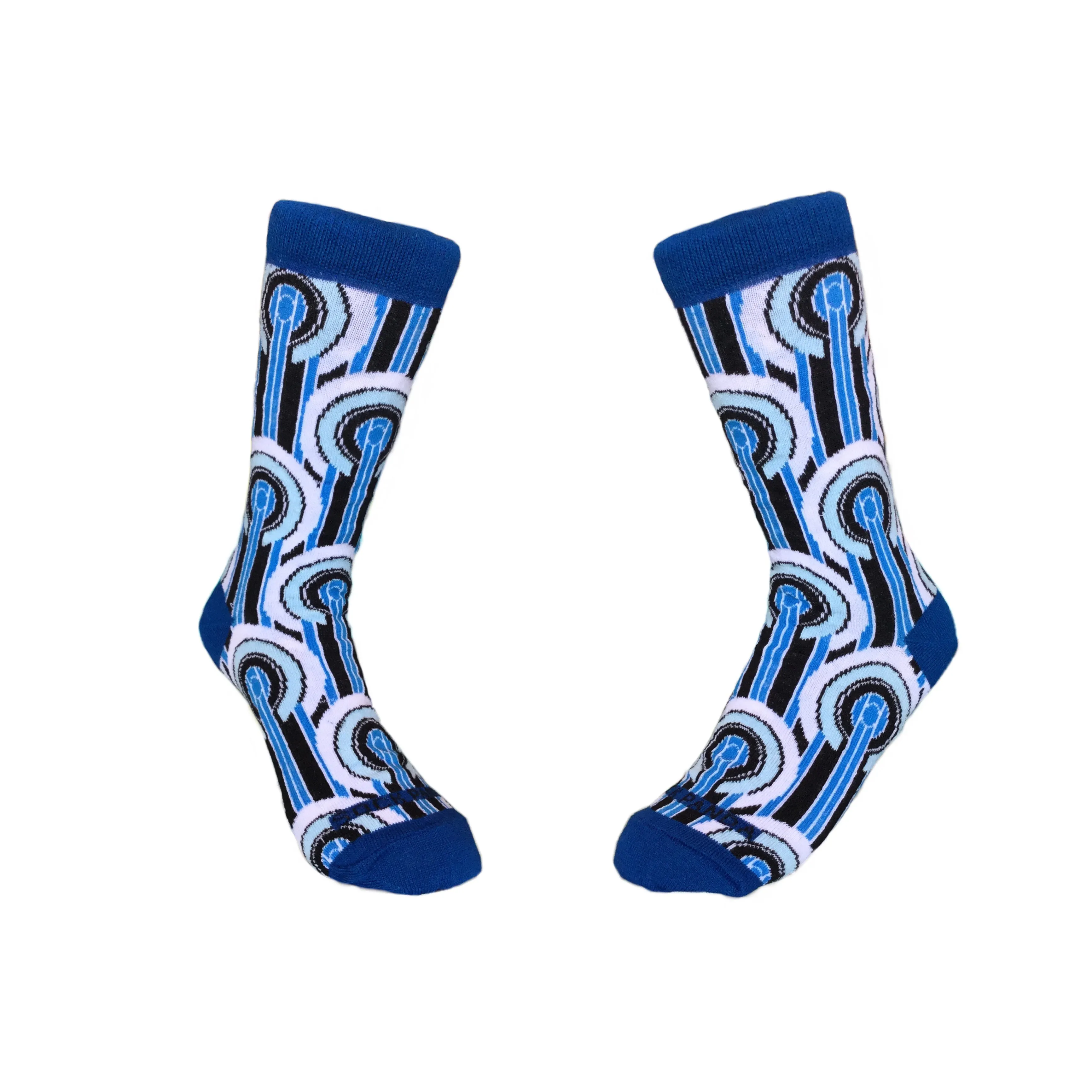 Art Deco Patterned Socks from the Sock Panda