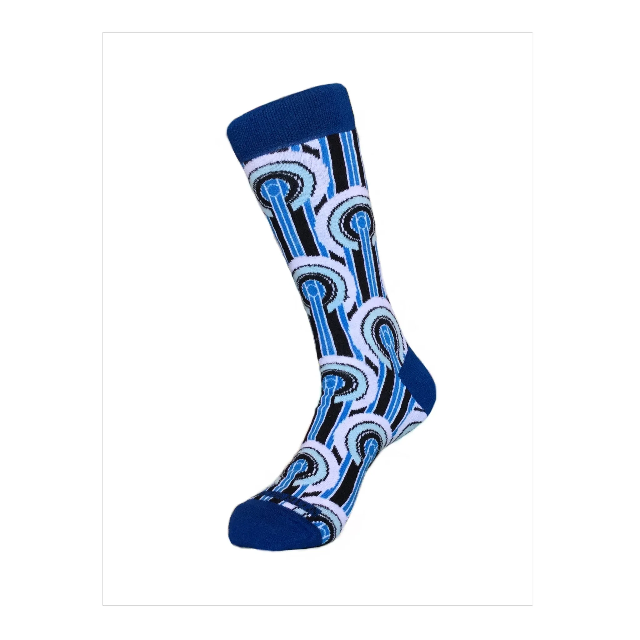 Art Deco Patterned Socks from the Sock Panda