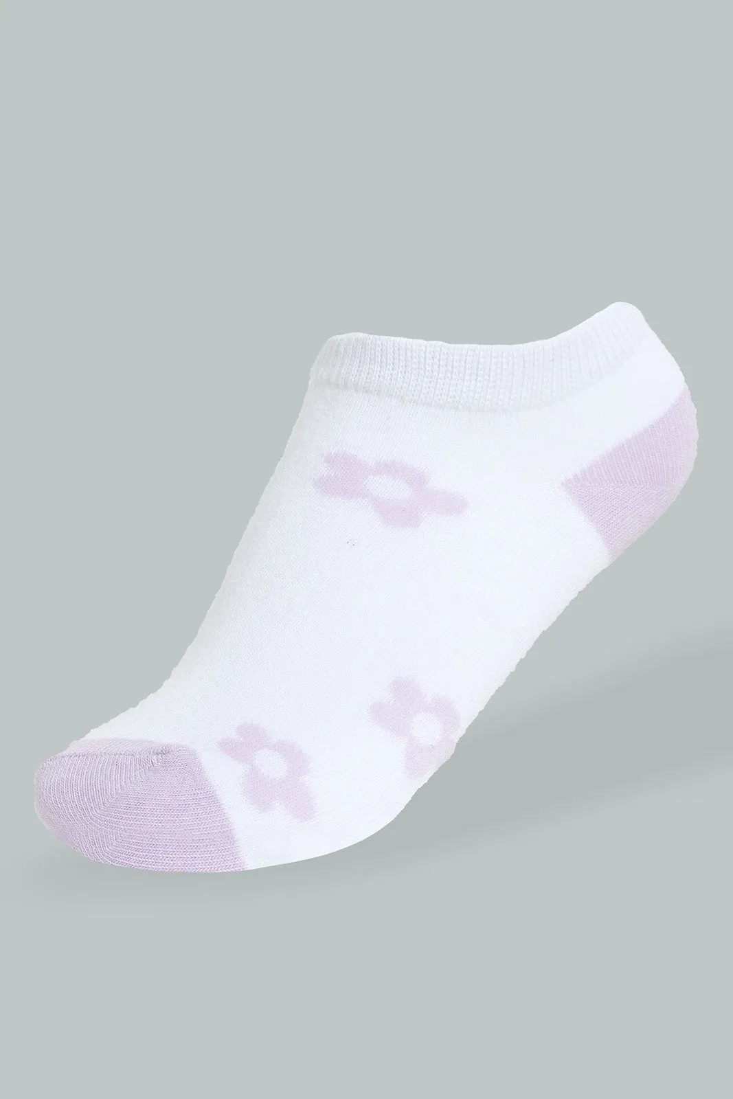 Assorted Ankle-Length Socks Set (Pack of 2)