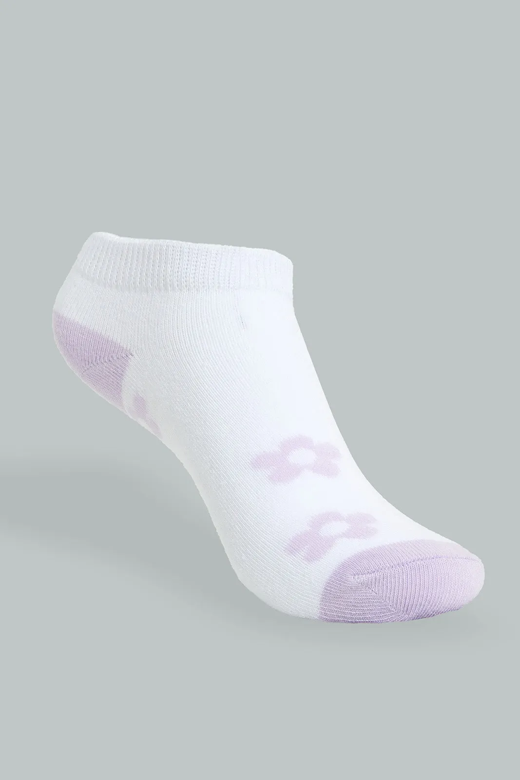 Assorted Ankle-Length Socks Set (Pack of 2)