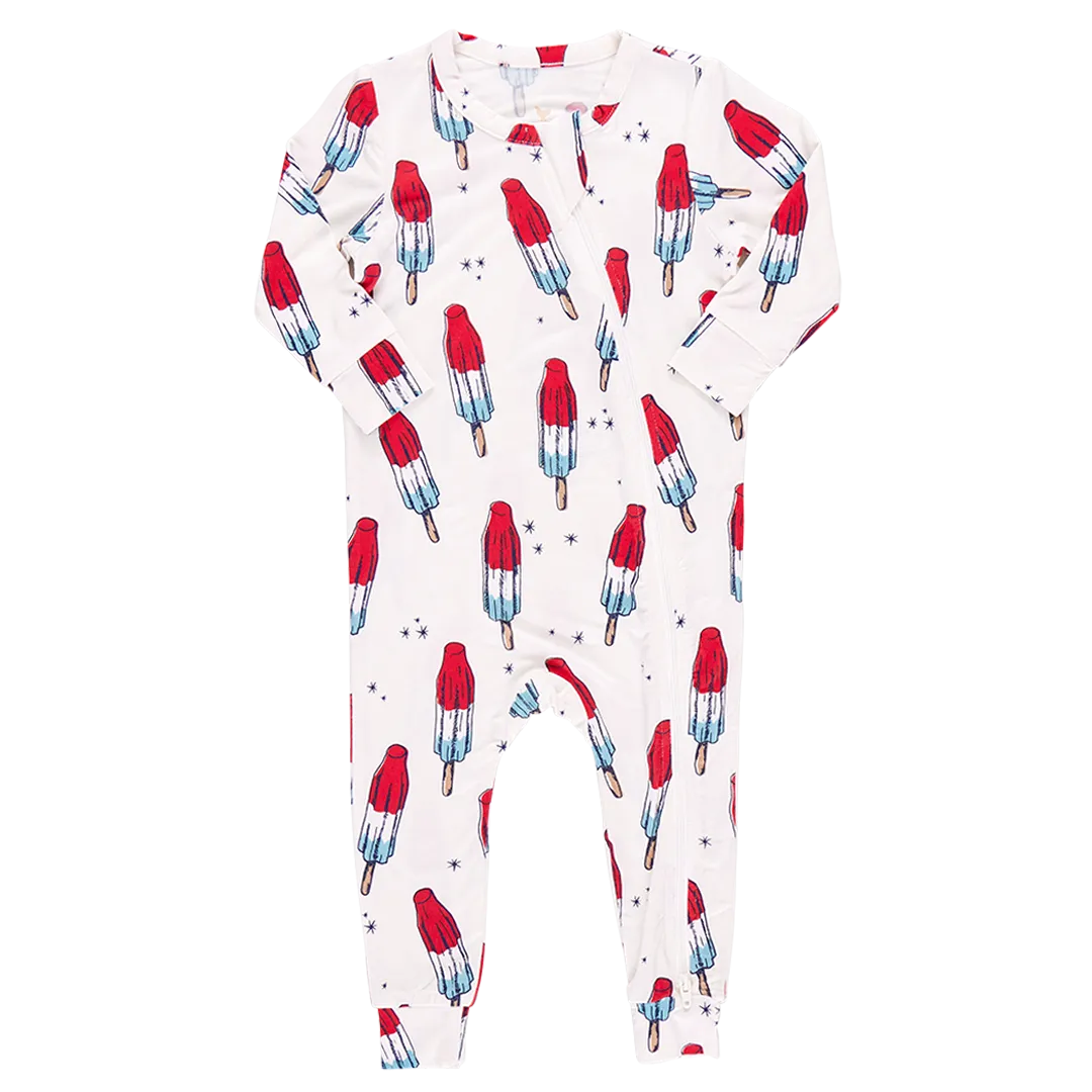 Baby Bamboo Romper - Rocket Pop