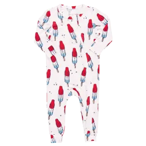 Baby Bamboo Romper - Rocket Pop