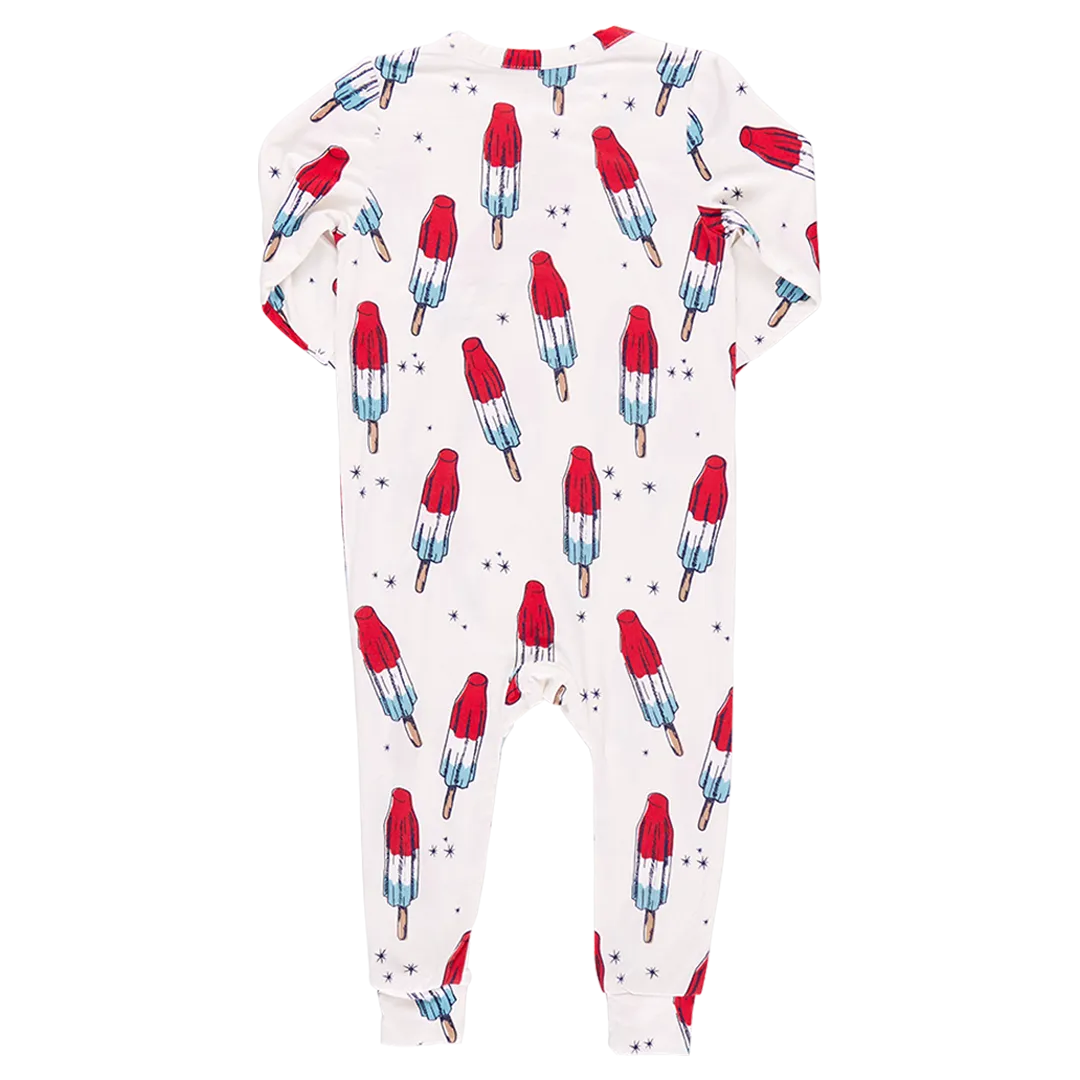 Baby Bamboo Romper - Rocket Pop