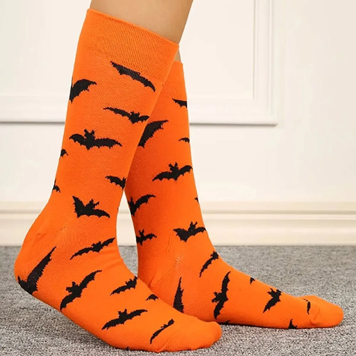 Bat Patterned Socks