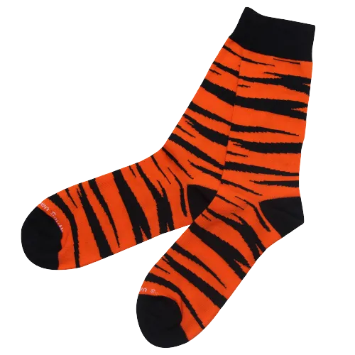 Bengals Striped Socks