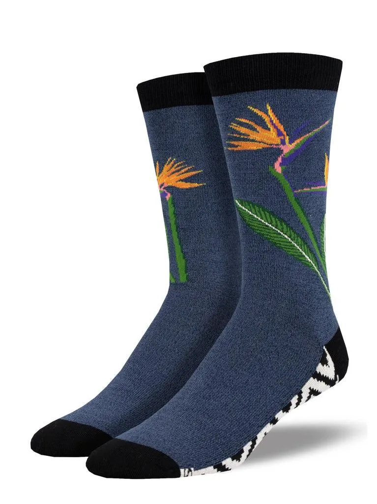 Birds of Paradise | Men's Bamboo Crew