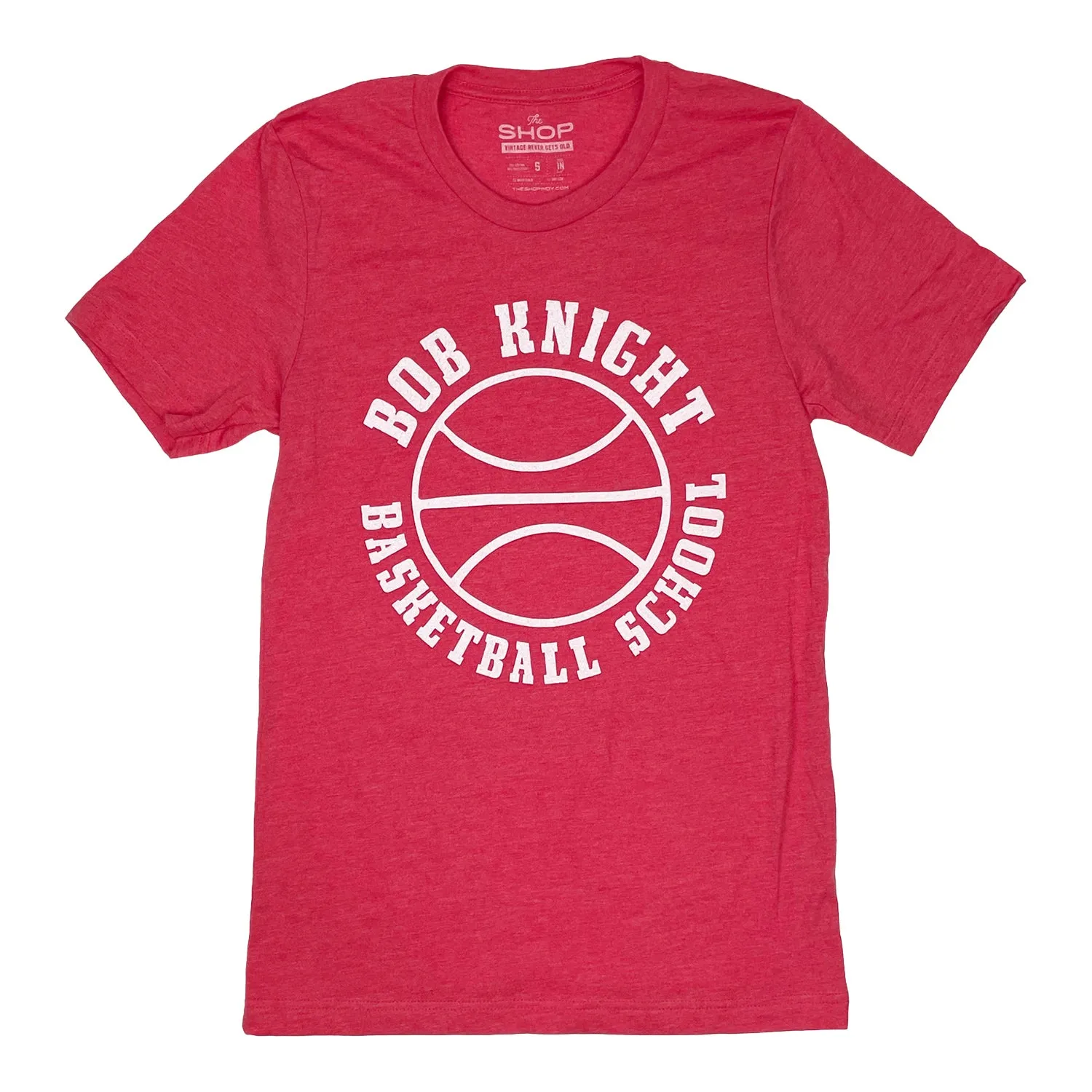 Bob Knight Basketball School Crimson T-Shirt