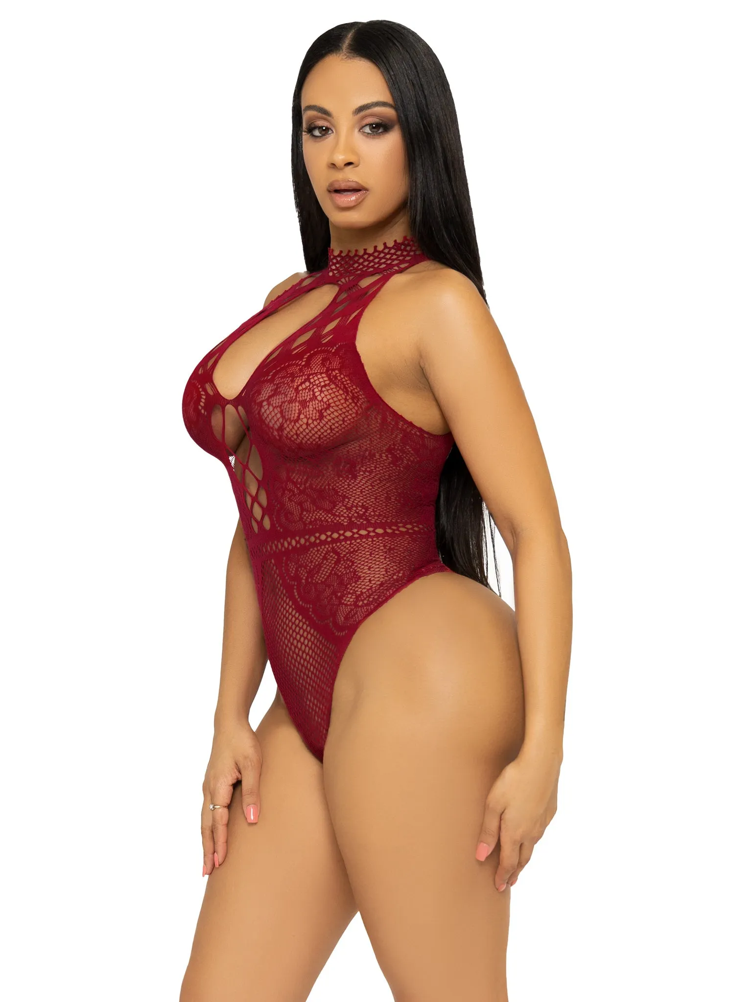 Bring The Heat Lace Bodysuit