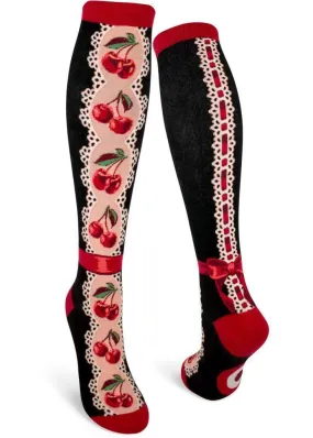 Cherries | Women's Knee-high