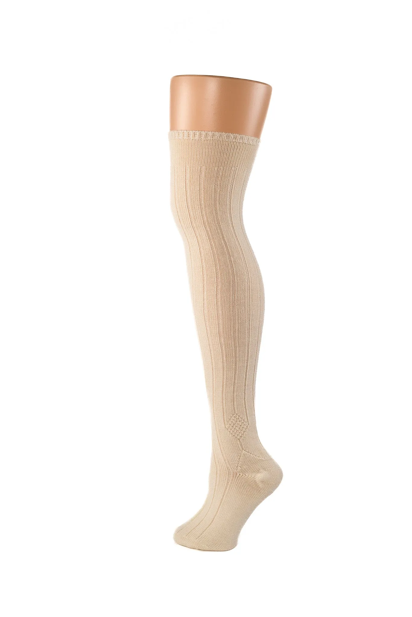 Clocked Wool Stockings