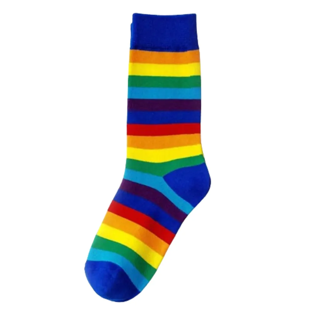 Colorful Striped Socks from the Sock Panda (Adult Medium - Women's Shoe Sizes 5-10)