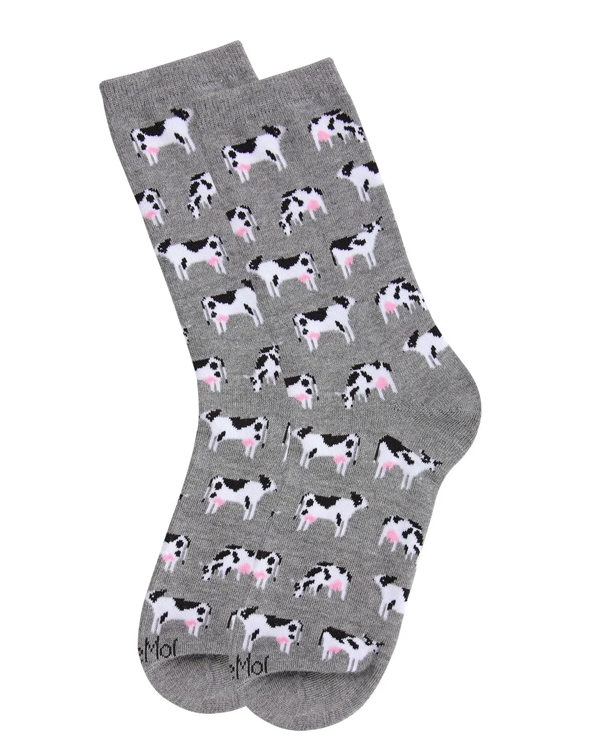 Cool Cows Bamboo Blend Crew Socks