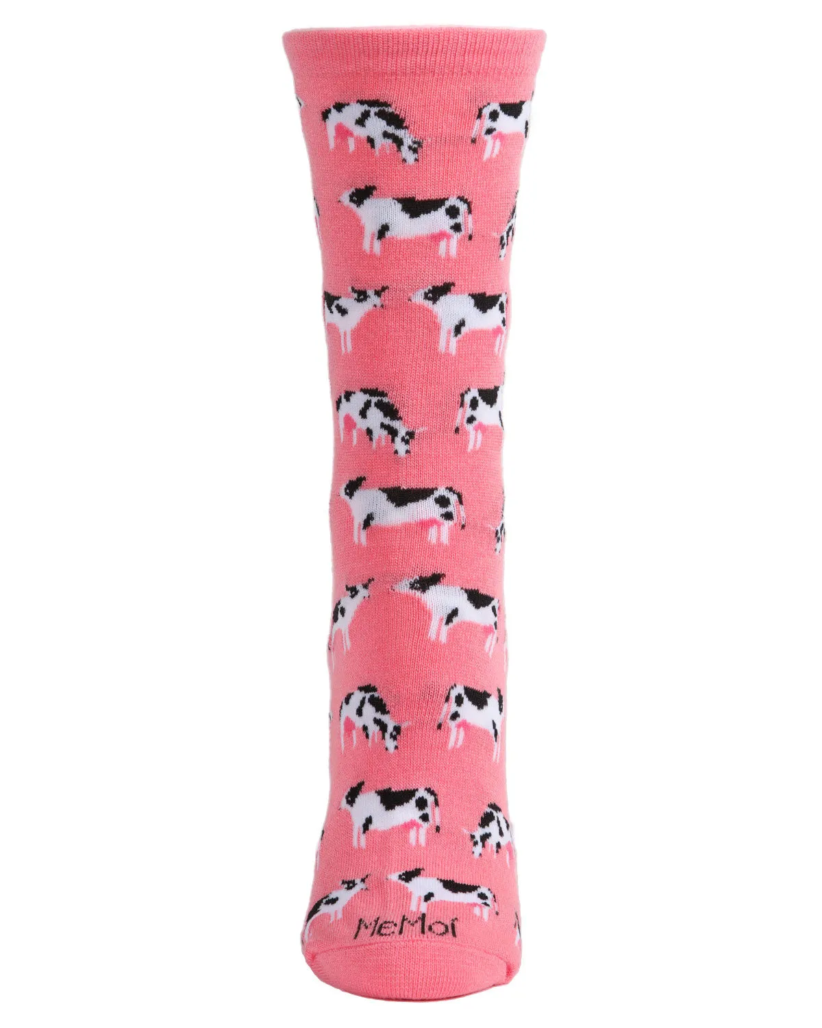 Cool Cows Bamboo Blend Crew Socks