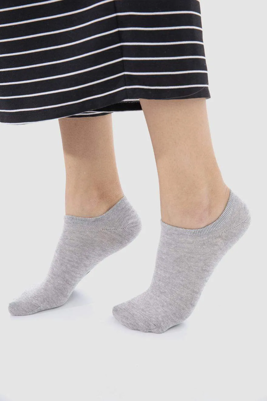 Cotton Ankle Socks - 3 Pairs