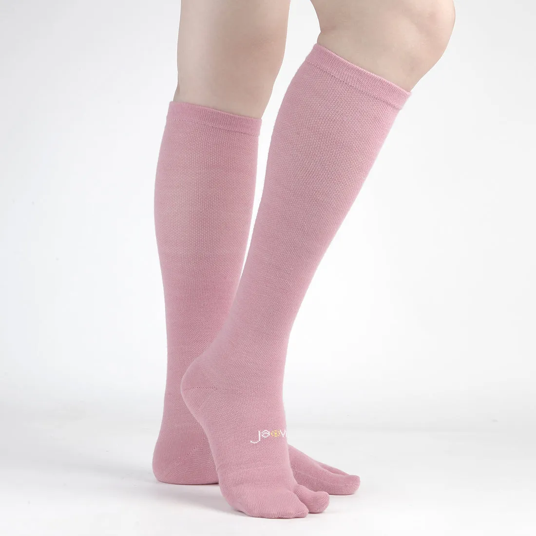 Cotton Everyday Split Toe Socks (15-20mmHg) - Solids