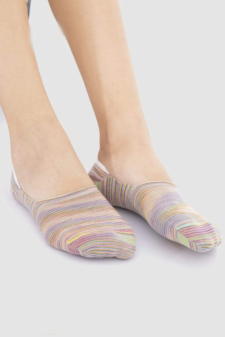 Cotton Invisible Socks - 3 Pairs