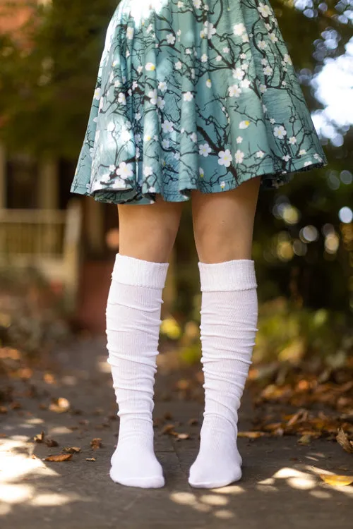 Cuffable Scrunchable Knee High Socks