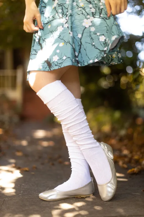 Cuffable Scrunchable Knee High Socks