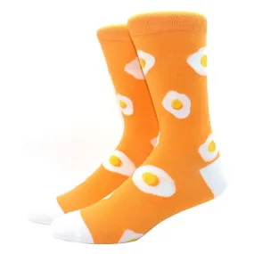 Egg Pattern Socks from the Sock Panda (Adult Large - Men's Shoe Sizes 8-12)