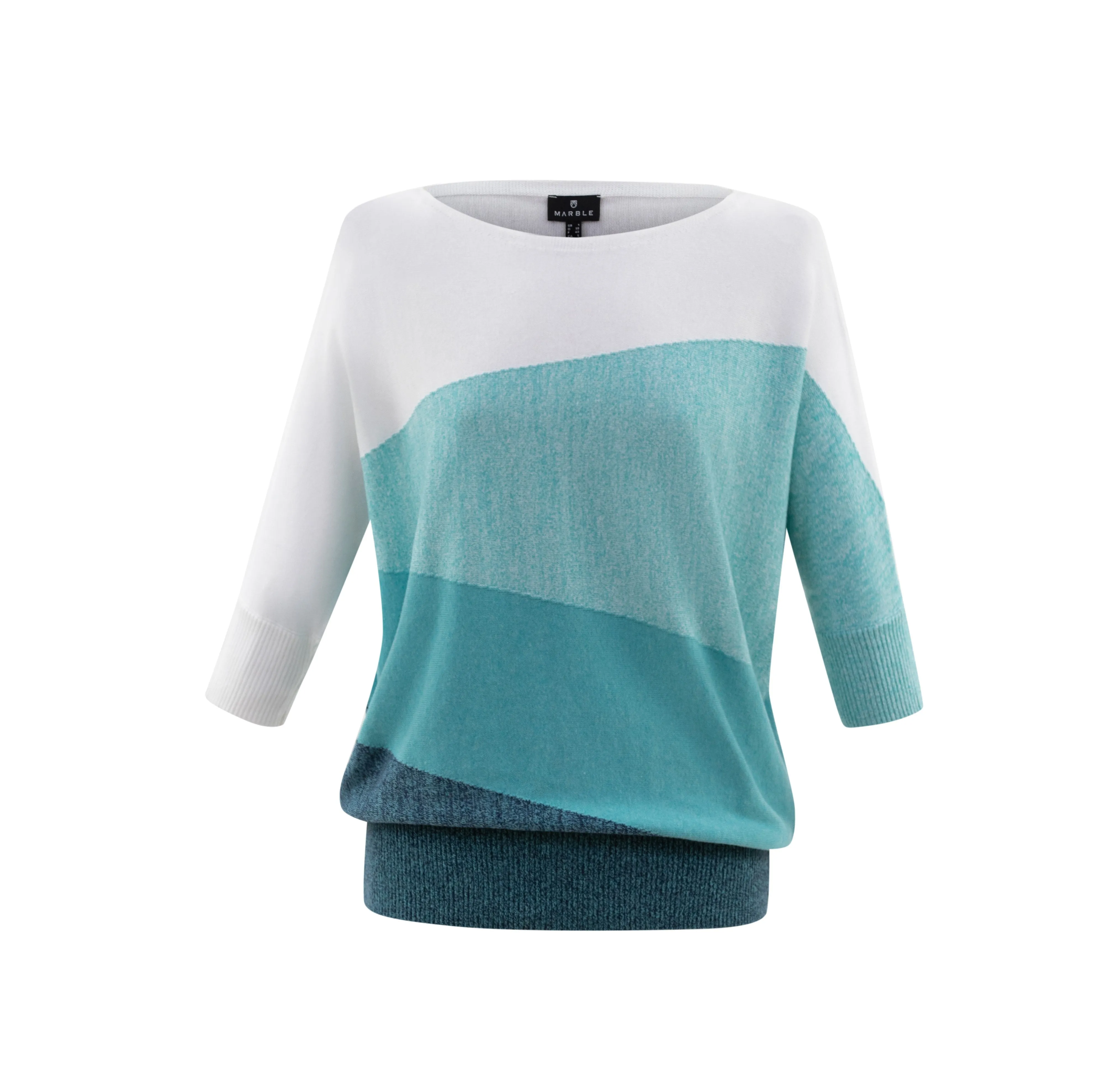 Elbow Sleeve Cotton Sweater