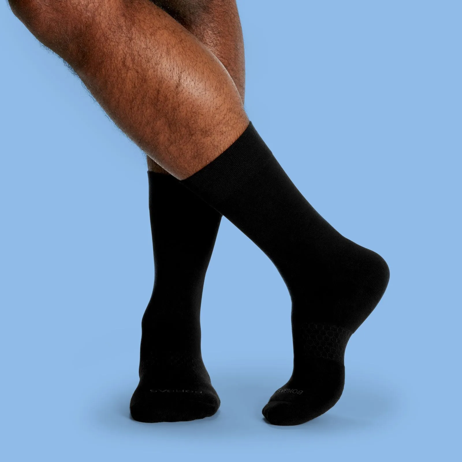 Father-Youth Dress Calf Sock 8-Pack