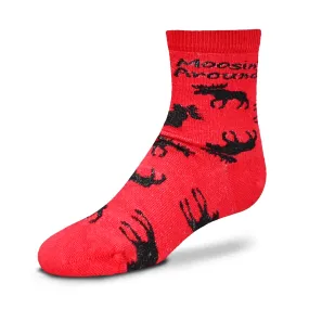 FBF Moosin Around Childrens Socks