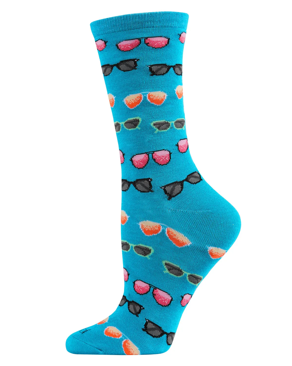 Future So Bright Bamboo Blend Crew Socks