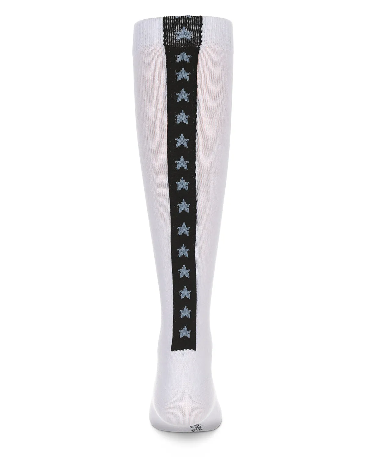 Girls' Star Backed Knee High Socks