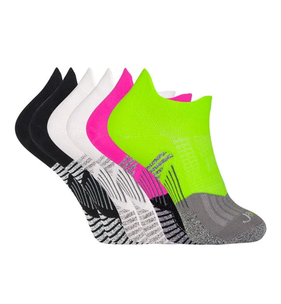 Grip Performance Compression Socks - Solids - 6 Pack