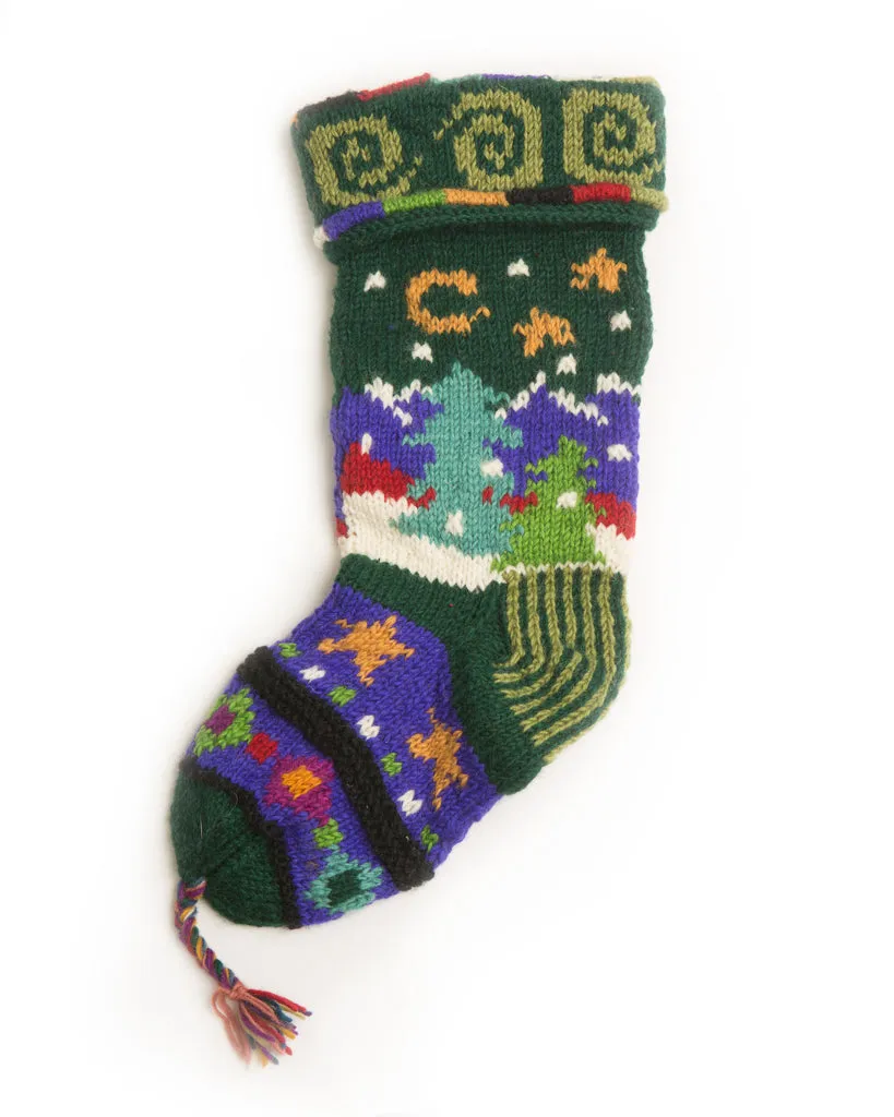 Hand Knit Old World Stockings - All