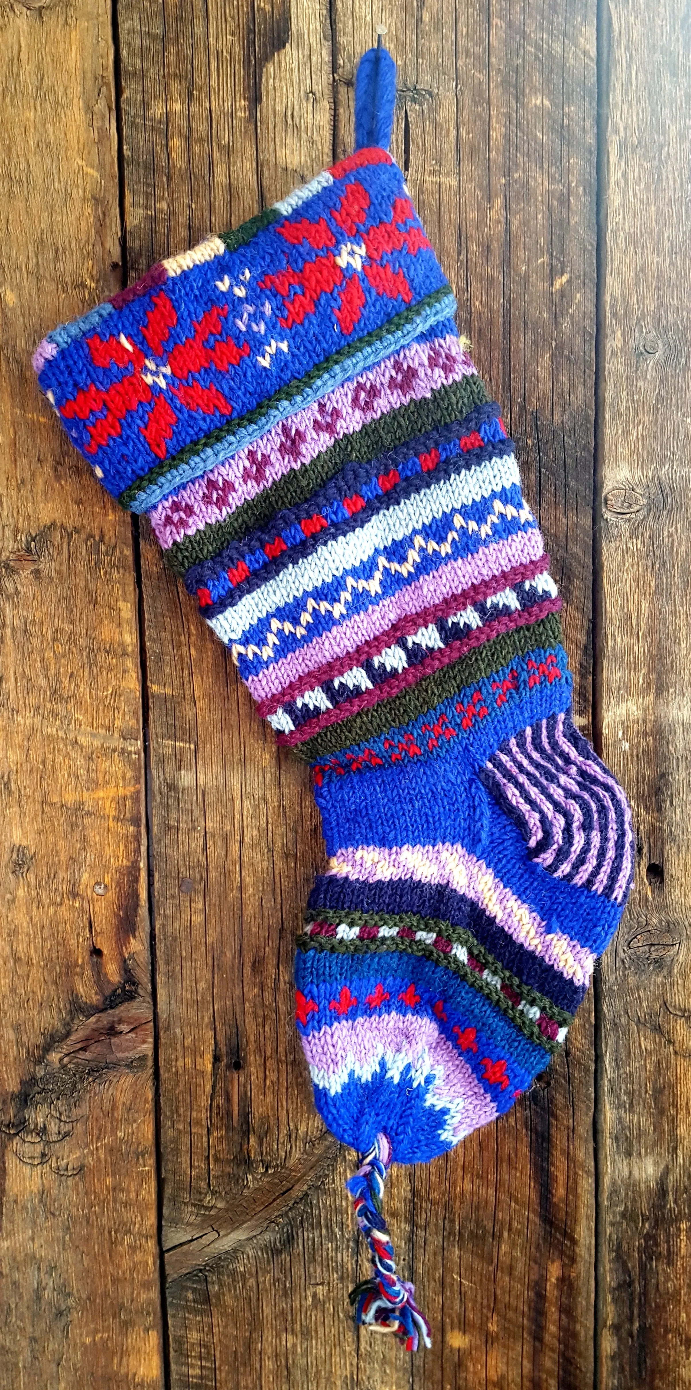 Hand Knit Old World Stockings - All