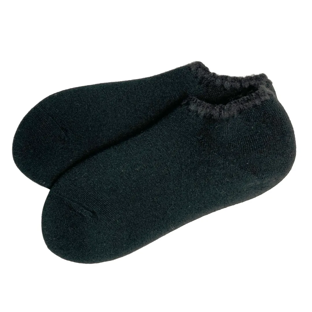 Handcrafted Slipper Socks | Wool with Grips | Large