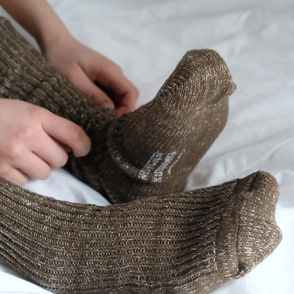 Hemp Cotton Ribbed Socks