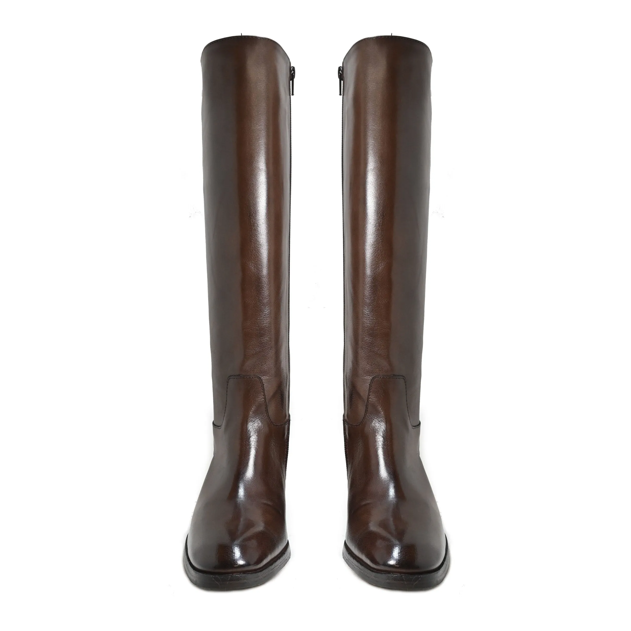 IDA 04 - boots leather MOKA