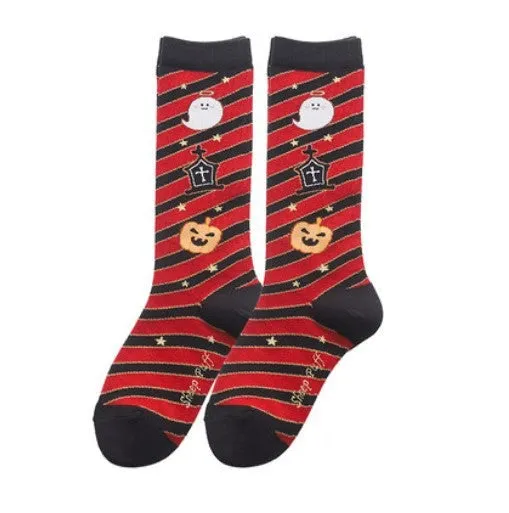 Instant Shipping! Happy Halloween Socks