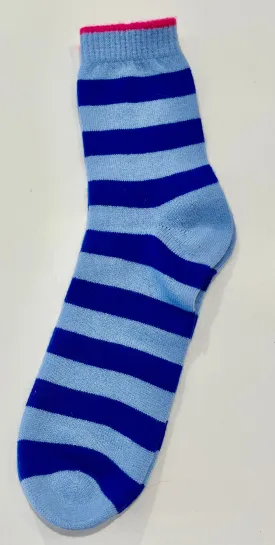 JUMPER 1234 ~ Tipped stripe socks