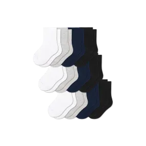 Junior Lightweight Calf Sock 12-Pack