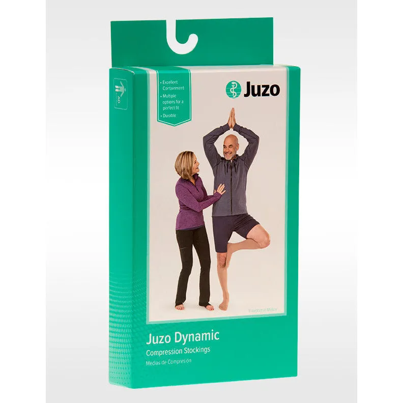 Juzo Dynamic Max Knee High 20-30 mmHg w/ 5 cm Silicone Band, Open Toe