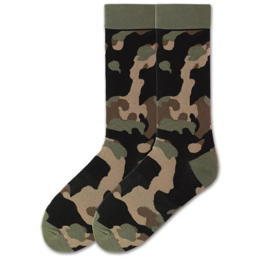 K Bell Camouflage Sock for Men