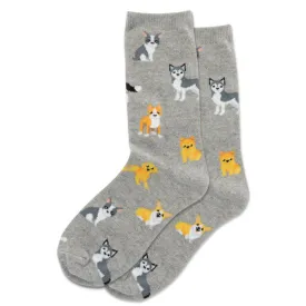 KID'S MULTI BREED DOG CREW SOCKS