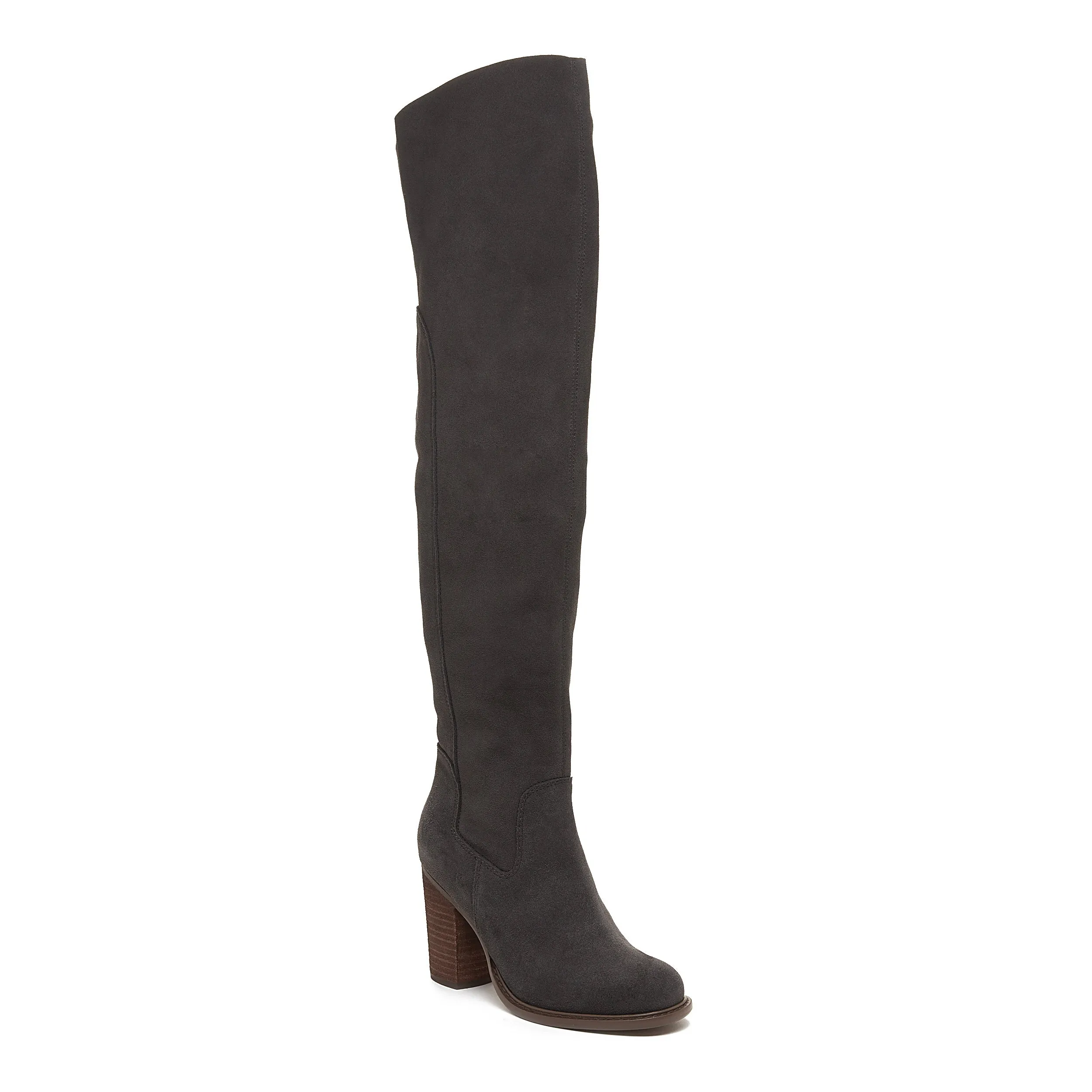 Logan Graphite Over the Knee Boots