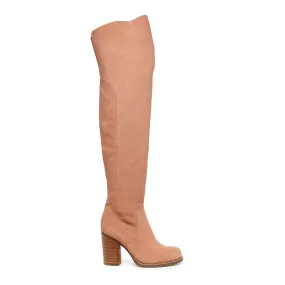 Logan Pink Over The Knee Boots