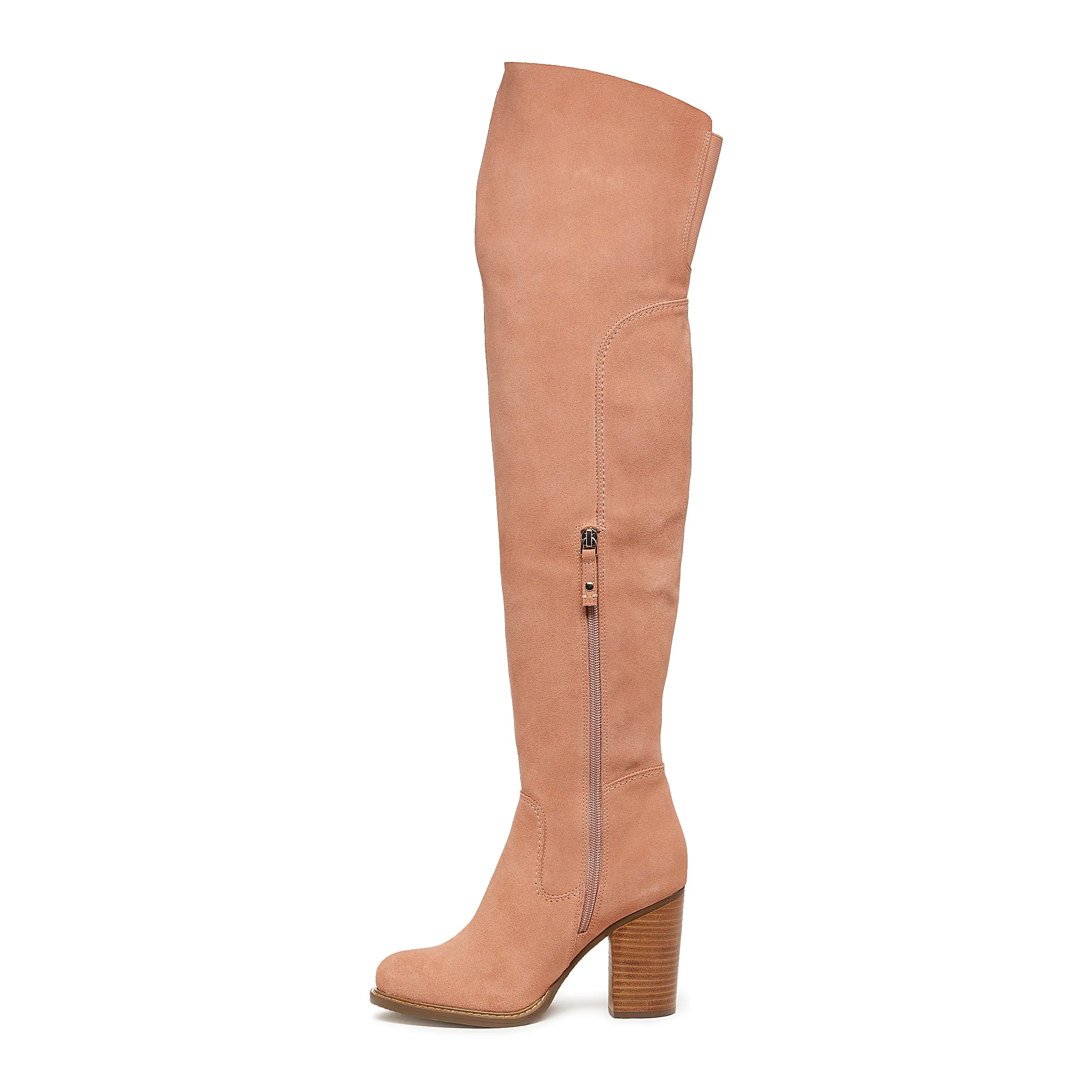 Logan Pink Over The Knee Boots