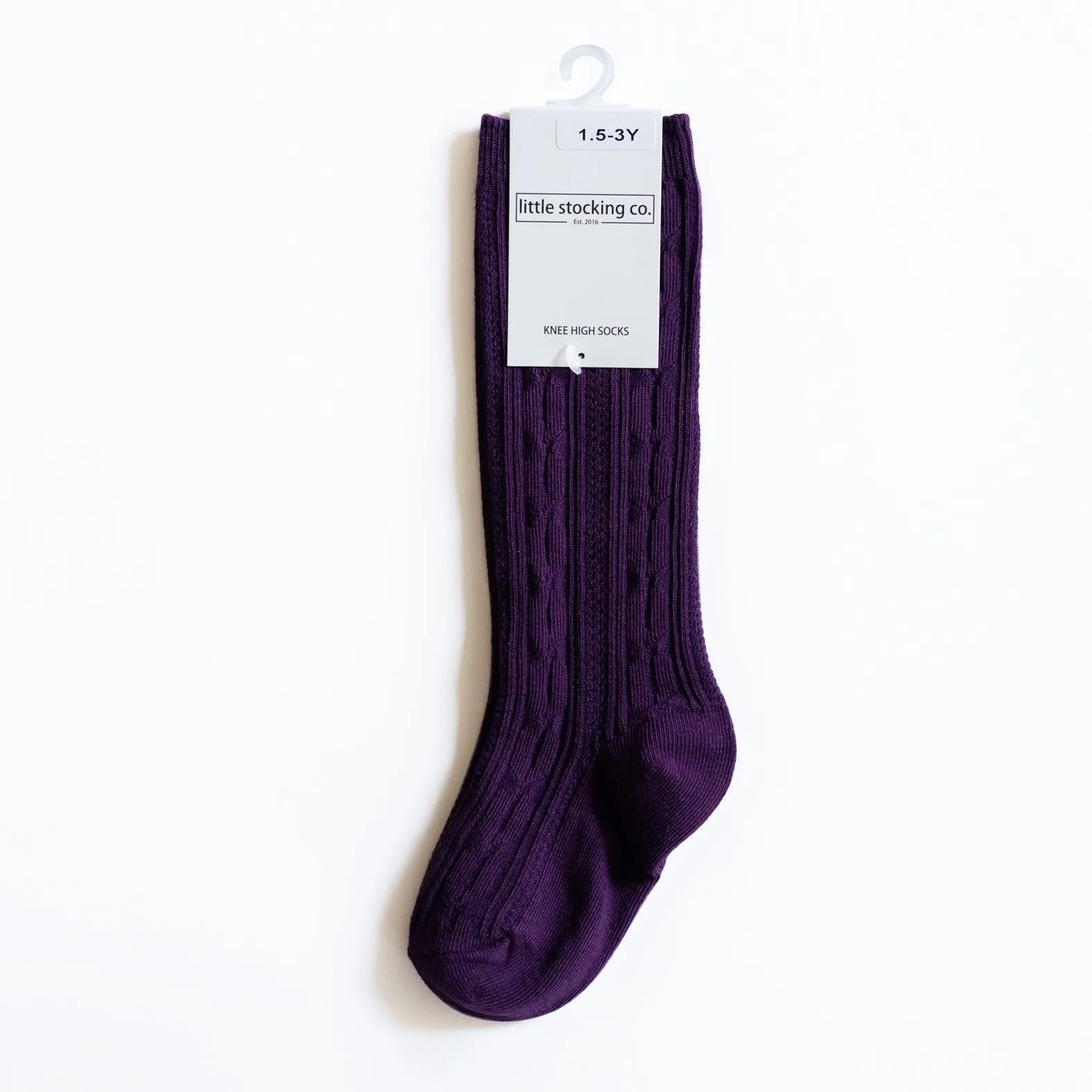 LSC-AW20PLUM - Knee High Socks - Plum