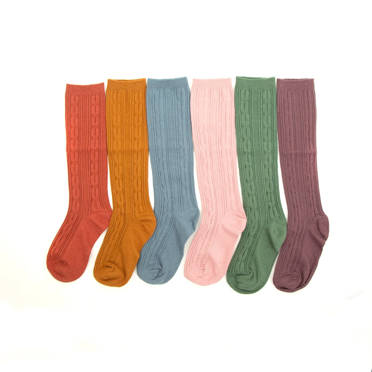 LSC-AW22 - FOLKLORE CABLE KNIT SOCKS BUNDLE