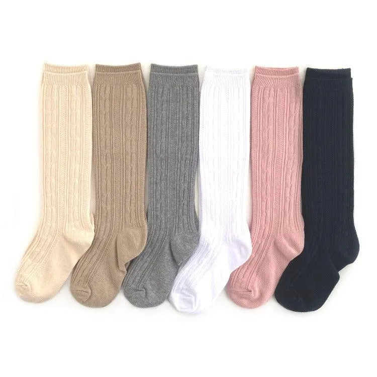 LSC-SS211 - NEUTRAL CABLE KNIT SOCKS BUNDLE