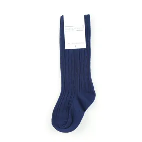 LSC119 - Knee High Socks - Navy