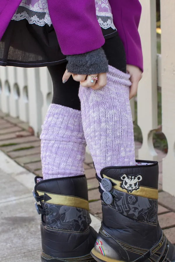 Marled Slouch Socks